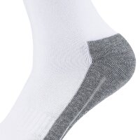 Camano Unisex Socken - Pro Tex Function, einfarbig, 4er Pack Weiß 39-42