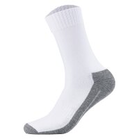 Camano unisex socks - Pro Tex Function, single-coloured, pack of 4 White 39-42 (UK 6-8)