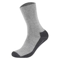 Camano unisex socks - Pro Tex Function, single-coloured, pack of 4 Grey 47-49 (UK 12-15)