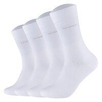 Camano Unisex Socken - Soft Socks, einfarbig, 4er Pack