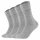 Camano unisex socks - Soft Socks, single-coloured, pack of 4 Grey 35-38 (UK 2,5-5)