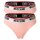 MOSCHINO Women Hipsters 2 Pack - Briefs, Underpants, Cotton Stretch, uni