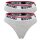 MOSCHINO Women Hipsters 2 Pack - Briefs, Underpants, Cotton Stretch, uni