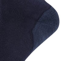 Camano Unisex Socken - Walk Socks, einfarbig, 4er Pack Marine 39-42