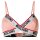 MOSCHINO Women Bustier - Bra, BH, Logo, Stretch Cotton Pink M (Medium)
