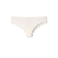 SCHIESSER Ladies Briefs - Brazilian brief, modal and lace, jersey with lace, plain