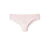 SCHIESSER Damen Slip - Brazil-Slip, Modal and Lace, Jersey mit Spitze, einfarbig Rosa S