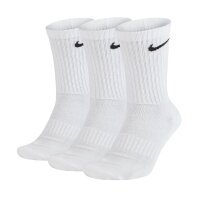 NIKE Unisex 3-Pack Sports Socks - Everyday, Cotton...