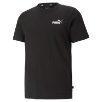 PUMA Mens T-Shirt - ESS Small Logo Tee, round neck, short...