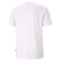 PUMA Herren T-Shirt - ESS Small Logo Tee, Rundhals, Kurzarm, uni Weiß 2XL