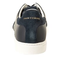 A|X ARMANI EXCHANGE Mens Sneaker - Paris Premium Low Top Sneaker Navy EU 45 (UK 11)
