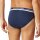 UNCOVER by SCHIESSER Herren Slip 3er Pack - Rio Slip, Serie "Uncover", Logobund Dunkelblau L