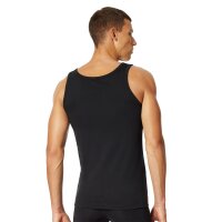 UNCOVER by SCHIESSER Herren Unterhemd 2er Pack - Serie "Uncover", Rundhals Schwarz 3XL