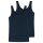 UNCOVER by SCHIESSER Ladies Tank Top 2-Pack - Series "Uncover", Sleeveless, S-3XL Dark blue S (Small)