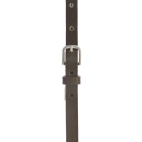 Vanzetti Womens Belt - narrow Leather Belt, Metal Buckle Green 65 cm