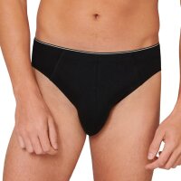 SCHIESSER Herren Supermini-Slip - Serie "95/5", Organic Cotton, uni, S-4XL Schwarz 4 (S)
