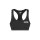 ellesse womens bra top SOSTINO - bustier, racerback, logo print Black 2XS (XX-Small)