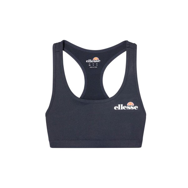 ellesse womens bra top SOSTINO - bustier, racerback, logo print Navy XS (X-Small)