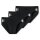 SCHIESSER Mens Briefs 3-Pack - Rio Slip 95/5, Cotton Stretch, side Stripes Black S (Small)