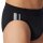 SCHIESSER Herren Slip 3er Pack - Rio Slip 95/5, Cotton Stretch, Seitenstreifen Schwarz M
