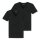 SCHIESSER Herren T-Shirt 2er Pack - Serie "95/5", V-Ausschnitt, S-4XL Schwarz L