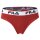 FILA Ladies Brief - Regular Waist, wide Logo Waistband, Cotton, unicoloured Red XL (X-Large)