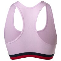 FILA Damen Bustier - Bra, Sport-BH, Racerback, Cotton Stretch, einfarbig, XS-XL Lila XS