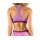 FILA Damen Bustier - Bra, Sport-BH, Racerback, Cotton Stretch, einfarbig, XS-XL Lila XS