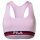 FILA Ladies Bustier - Bra, Sports Bra, Racerback, Cotton Stretch, plain, XS-XL Purple XS (X-Small)