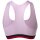 FILA Ladies Bustier - Bra, Sports Bra, Racerback, Cotton Stretch, plain, XS-XL Purple XS (X-Small)