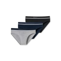 SCHIESSER Mens Briefs 3-Pack - Rio Briefs, Series "95/5", Logo Waistband, S-XXL