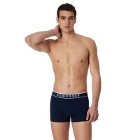 SCHIESSER Mens Shorts 3-Pack - Series "95/5", Logo Waistband, S-XXL Dark blue S (Small)