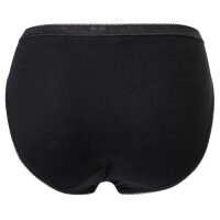 Sloggi Damen Slip Tai, 3er Pack - Basic+, einfarbig Schwarz 38