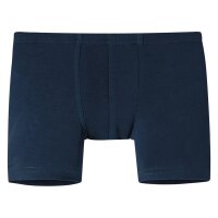 SCHIESSER Jungen Shorts 5er Pack - Unterhose, Pants, uni/gemustert, 98-140 Dunkelblau/Weiß 98