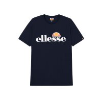 ellesse Herren T-Shirt SL PRADO TEE - Kurzarm, Crewneck, Rundhals, Logo-Print