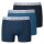 SCHIESSER Jungen Shorts 3er Pack - Serie "95/5", Unterhose, Organic Cotton Blau 152