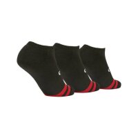 ellesse Unisex Sneaker Socken MELNA, 3 Paar - Trainer Liner, Sport, Logo Schwarz 40-43
