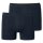 SCHIESSER Jungen Boxerhorts, 2er Pack - Unterhose, Pants, Cotton Stretch, 140-176 Dunkelblau 152
