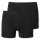 SCHIESSER Jungen Boxerhorts, 2er Pack - Unterhose, Pants, Cotton Stretch, 140-176 Schwarz 164