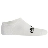 ellesse Unisex Sneaker Socken FRIMO, 3 Paar - No Show Socks, Sport, Logo Weiß 40-43