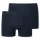 SCHIESSER Boys Shorts 2-Pack - Series 95/5, Solid Color, Organic Cotton Dark blue 176 (14 years)