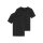 UNCOVER by SCHIESSER Mens T-Shirt 2-pack - V-neck Black M (Medium)