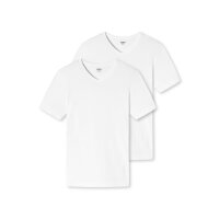 UNCOVER by SCHIESSER Mens T-Shirt 2-pack - V-neck White...