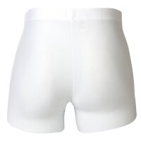 HOM Mens Comfort Boxer Brief - Shorts, Underwear, Modal, Plain White S (Small)