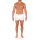 HOM Herren Comfort Boxer Brief - Shorts, Unterwäsche, Modal, einfarbig Weiß S