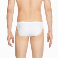 HOM Herren Comfort Micro Brief - Classic, Slip, Unterwäsche, einfarbig Weiß S