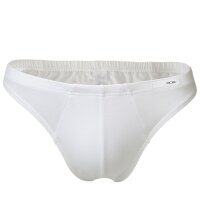 HOM Herren Comfort Micro Brief - Classic, Slip, Unterwäsche, einfarbig Weiß M
