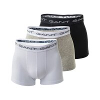 GANT Herren Boxer Shorts, 3er Pack - Trunks, Cotton Stretch