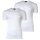 VERSACE Mens T-shirt, 2-pack - Undershirt, Crew Neck, Stretch Cotton