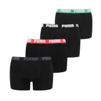 PUMA Herren Boxer Shorts, 4er Pack - Basic Boxer ECOM, Cotton Stretch, Everyday